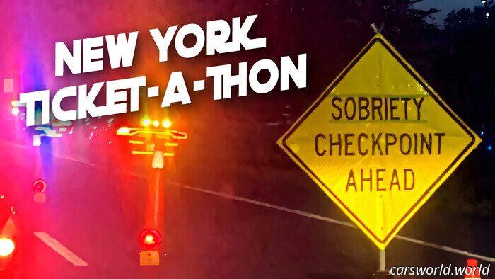 La Policía De Nueva York Emitió 290 Multas Por Hora, Sin Escalas Durante 8 Días / Carscoops